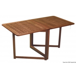 Folding table with compass legs - ARC