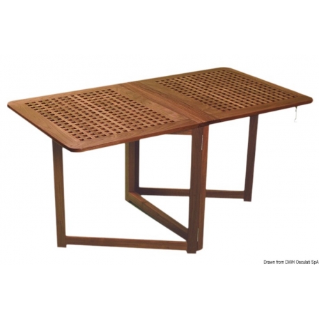 Mesa plegable con patas de compás - ARC