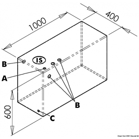 Starrer Behälter für Trinkwasser