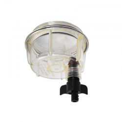 Plateau transparent de rechange avec purge du filtre à carburant