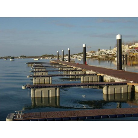 Profile fender for pontoons "Zero System".