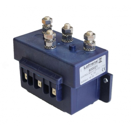 Lofrans - Caja de control de cuatro terminales de 12 V