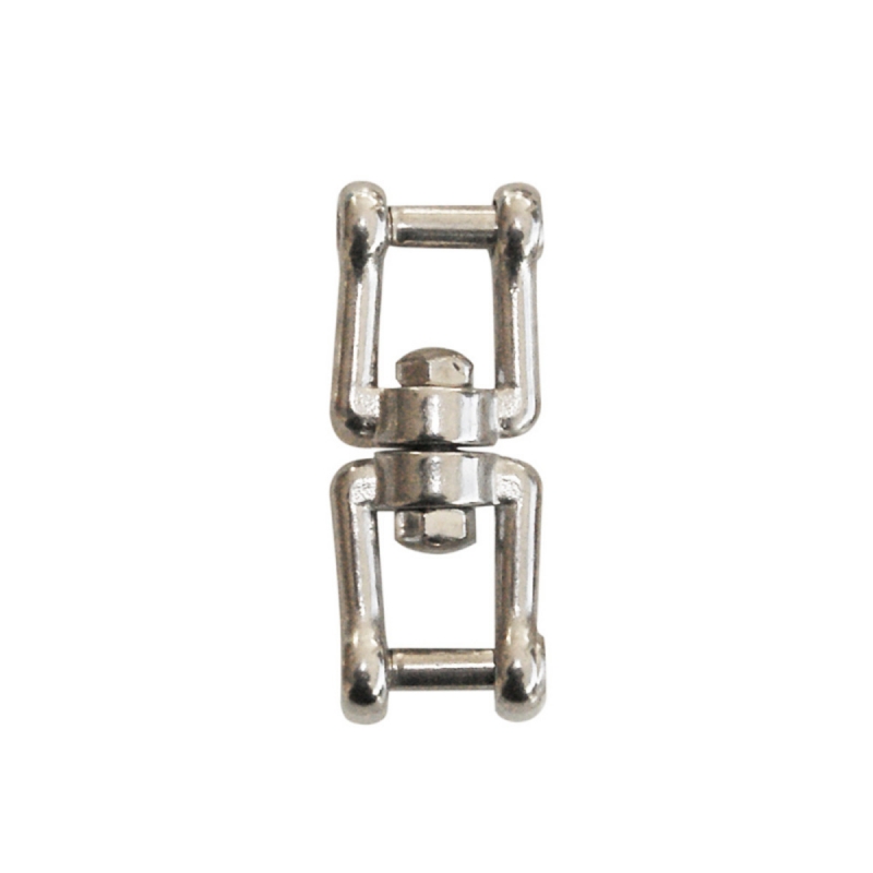 Grillo Con Perno In Acciaio Inox AISI 316 – 8mm Apertura 16mm – Carico Di Rottura 2200kg