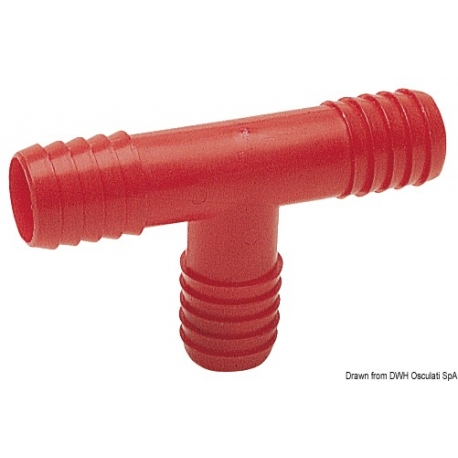 Raccord en T en nylon pour tuyaux d'eau