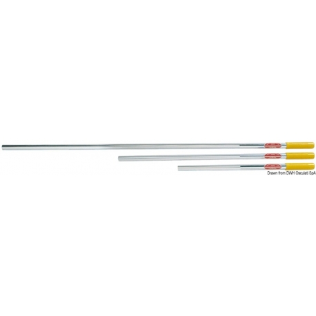 Empuñadura de aluminio con triple anodizado, montaje a presión - SHURHOLD