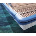 Profile fender for pontoons "System three"