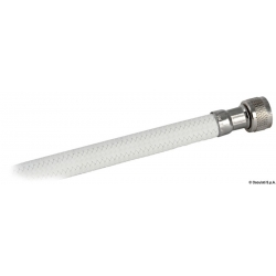 Tubo doccia retinato bianco in nylon 2