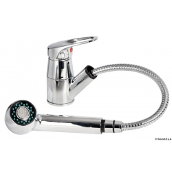 Olivia single-lever mixer tap + pull-out shower combo 2