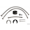 Olivia single-lever mixer tap + pull-out shower combo