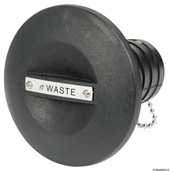 Gorra de embarque de nylon negro - Osculati