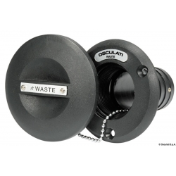 Tappo imbarco in Nylon nero - Osculati 2