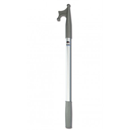 Fixed aluminium boat hook