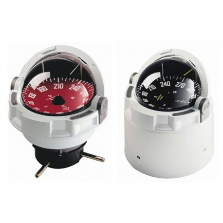 Olympic 135 "Solas" compas blanc avec binnacle - Plastimo