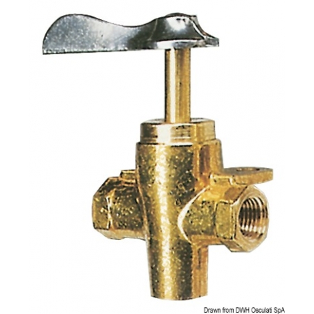 Grifo de combustible de 3 vías