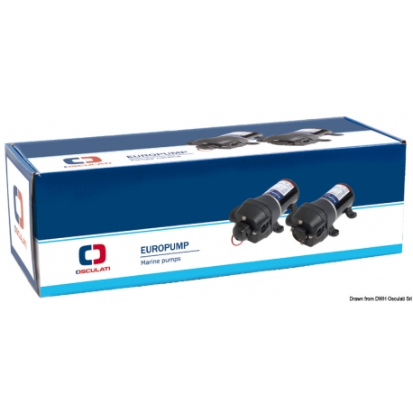 Europump selvsugende lensepumpe med 4 membraner - Osculati
