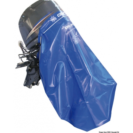Waterproof thermowelded boat bed cover - Osculati