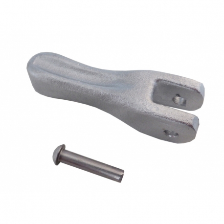 Écrou à ailettes de rechange en aluminium anodisé pour moteurs hors-bord