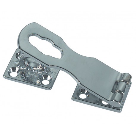 Chromed brass American lock