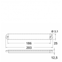Luz de cortesía LED 12 V