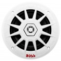 Pair of Boss Marine MRGB65 waterproof speakers with integrated LED system