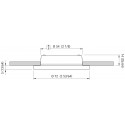 RVS inbouwspot model Ted C - IP66 waterdicht, warm wit licht