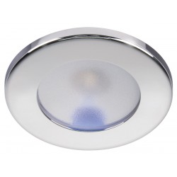 Foco empotrable de acero inoxidable mod. TED CT 2W IP66 luz blanca cálida