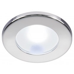 Faretto ad incasso acciaio inox mod. TED CT 2W IP66 luce bianca calda 2
