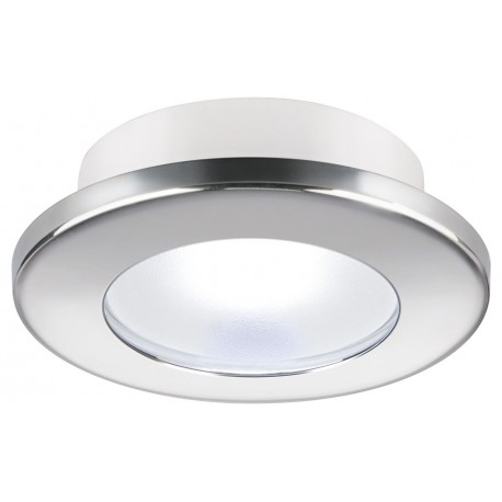 RVS inbouwspot model TED CT 2W IP66 warm wit licht