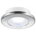 Foco empotrable de acero inoxidable mod. TED CT 2W IP66 luz blanca cálida
