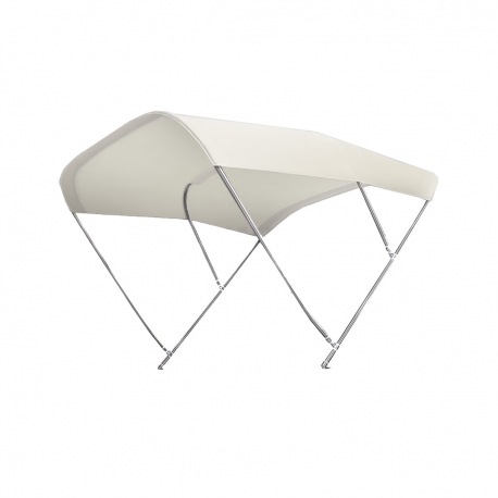 Biminox awning 3 bows - Tessilmare