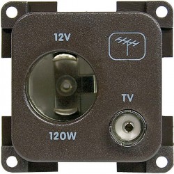 12V-Zigarettenanzünder und TV-Antenne
