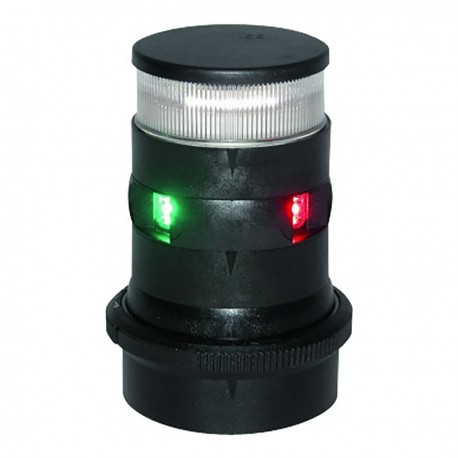 Fanale di via a LED in policarbonato Aqua Signal Serie 34 - Tricolore + Fonda