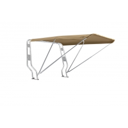 EXCELLENT Teleskopmarkise mit Überrollbügel für Schlauchboot inklusive - Nettuno Marine Equipment