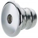 Rund kupélampe i rustfritt stål AISI 316 - Quick Mod. TINA