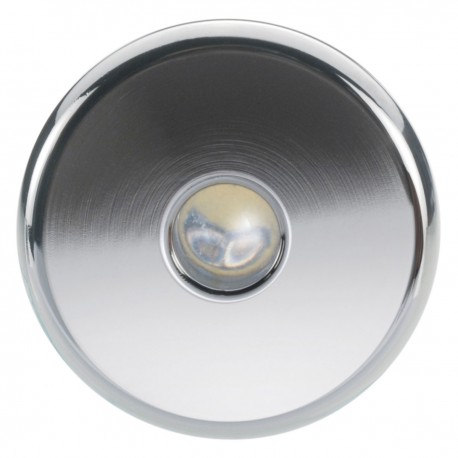 Round courtesy light in stainless steel AISI 316 - Quick Mod. TINA
