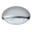 Lampe de courtoisie en plastique chromé avec 2 LEDs - Mod. rapide EYELID