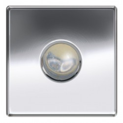Luz de cortesía cuadrada en acero inoxidable AISI 316 - Quick Mod. TESS 2