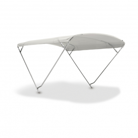 ROYAL awning 4 bows, stainless steel tube Ø 25 mm., height 115 cm. - Neptune Marine Equipment
