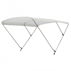 Markise SPORT 3 Bögen, Edelstahlrohr Ø 20 mm, Höhe 95 cm. - Neptun Schiffsausrüstung 2