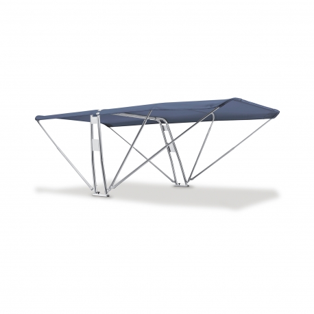 Tendalino SUPERIOR anteriore e posteriore con roll-bar per barca incluso, altezza 120 cm. - Nettuno Marine Equipment