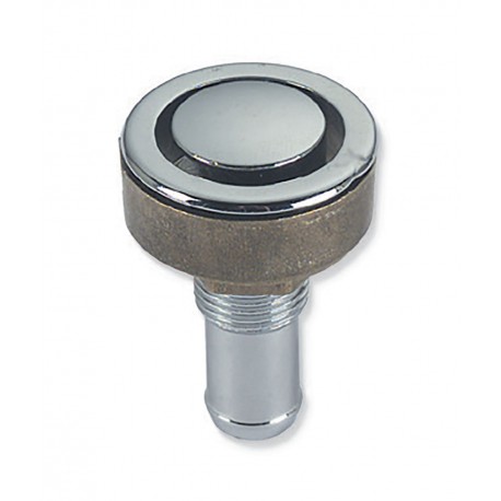 Straight vent, perfectly flush-fitting