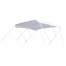 Auvent Bimini 3 arches - Tessilmare, hauteur 140 cm. - Tessilmare