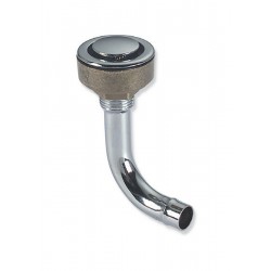 Perfectly flush 90° curved vent