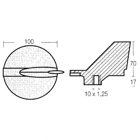 Fin Yamaha 200-300 HP (V6)