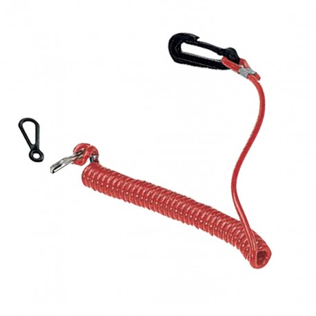 Llave de seguridad con cordón para motores fueraborda