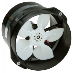 Inline elektrische ventilator - Voldoet aan ISO 8846 voor ventilatie/afzuiging 2