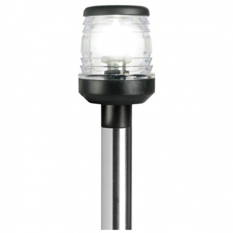Inclined extractable rod with flag eyelets