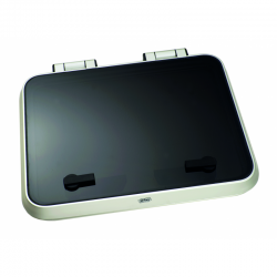 Flat manhole without internal flange radius 30 mm