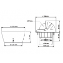 Plastimo Offshore 115 Einbau-Kompass