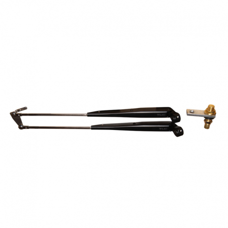 Brazo pantógrafo de acero inoxidable con longitud ajustable